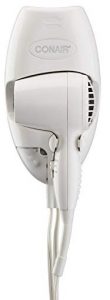 Conair 1600 Watt Wall-Mount Hair Dryer with LED Night Light